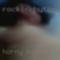 Horny housewife alone
